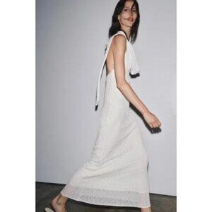 ZARA RUSTIC DRESS WITH SCARF